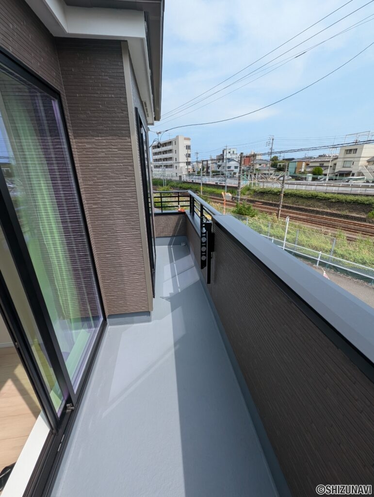 1号棟　ベランダの画像です。