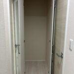 大容量の廊下収納