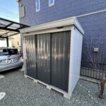 富士市宮島　ハイム戸建て　物置