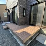 富士市宮島　ハイム戸建て　ウッドデッキ