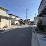 富士市宮島　ハイム戸建て　前面道路