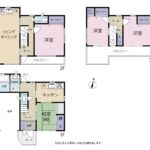 富士市今泉三丁目　中古住宅　間取り図面