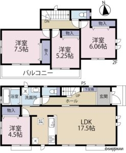 【新築建売住宅】ハートフルタウン裾野水窪2期　F棟の物件画像