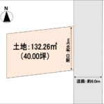 静岡市　駿河区北丸子2丁目5-18　形状図