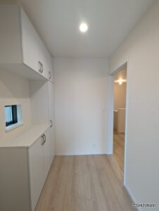 1号棟　玄関の画像です。