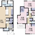 【新築分譲住宅】三島市文教町　3LDKの画像