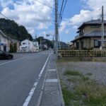 南側前面道路