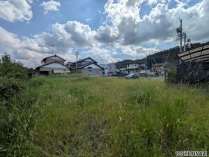 敷地北西から撮影