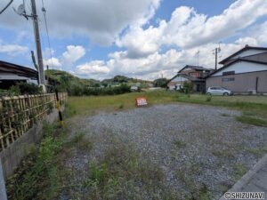 敷地南西から撮影