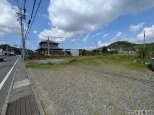 敷地南東から撮影
