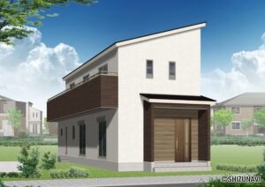 浜松市浜名区平口　2棟　5LDK　2025年5月完成予定　新築一戸建て　の物件画像