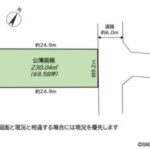 清水区中之郷　形状図