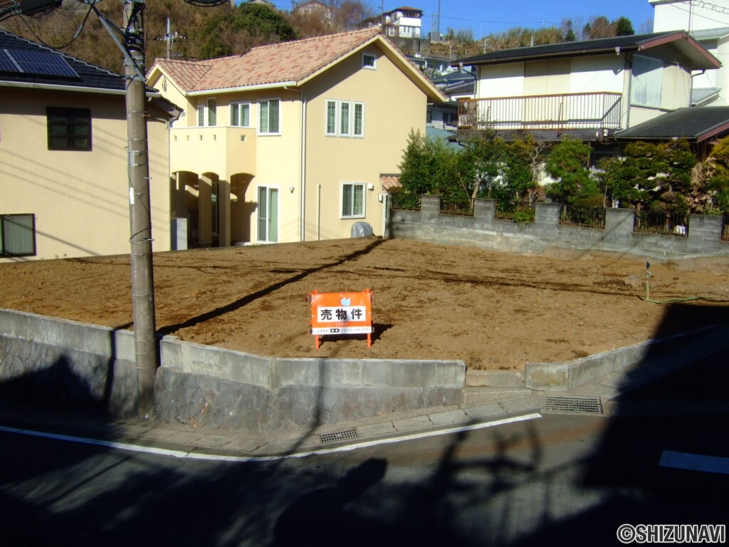 三島市若松町土地外観1