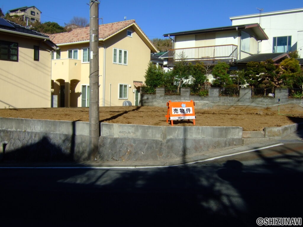 三島市若松町土地外観2