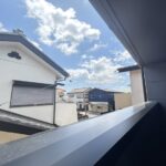 バルコニーからの眺望になります。