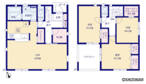 【新築分譲住宅】富士市川成島第２　1号棟／4号棟の物件画像