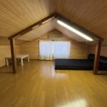 屋根裏部屋（2階）の写真です。