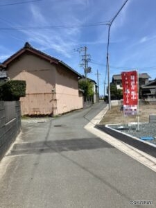浜松市　三新町　前面道路2
