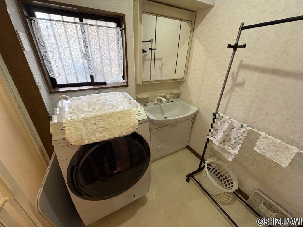 洗面室の写真です。