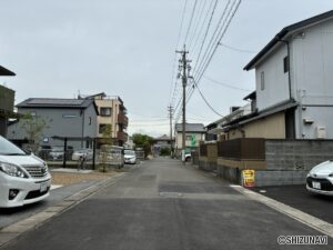 新築　清水区　道路