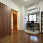 洋室にもエアコン完備！