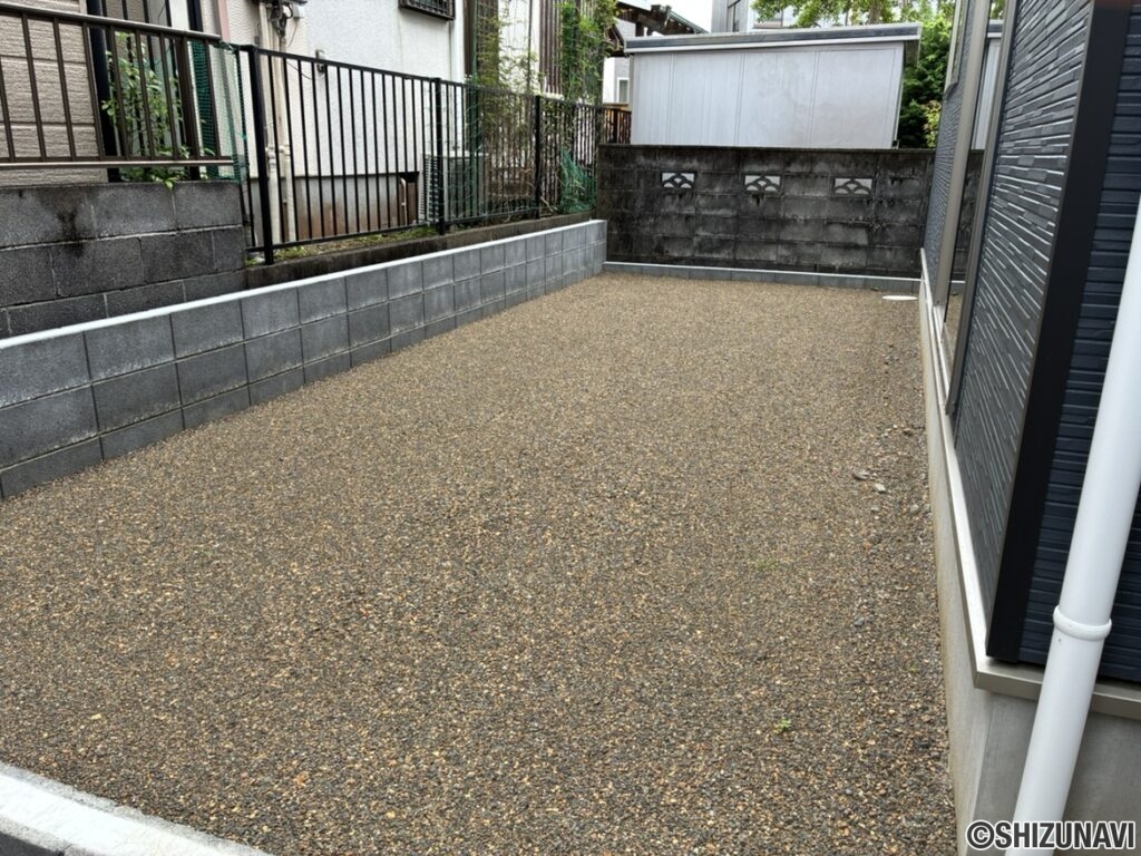 新築　清水区　庭