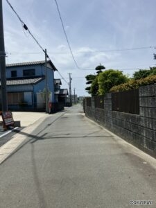 浜松市　三新町　前面道路