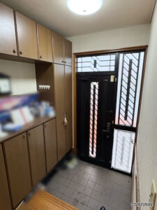 玄関です。