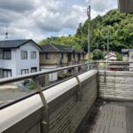 2階ベランダからの景観～みどり豊かな風景♪～