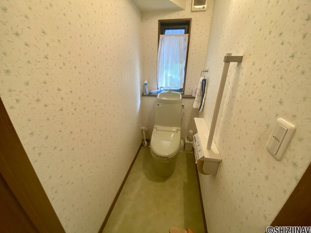 1階　トイレです。
