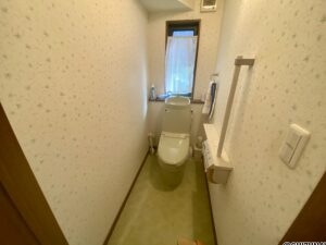 1階　トイレです。