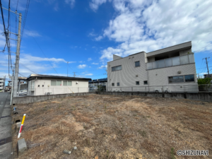 沼津市若葉町　約66坪角地の住宅用地が出ました！沼津市立金岡小学校・金岡中学区の物件画像