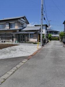 前面道路