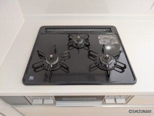 キッチンコンロの写真です。