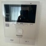 モニター付きインターホンです