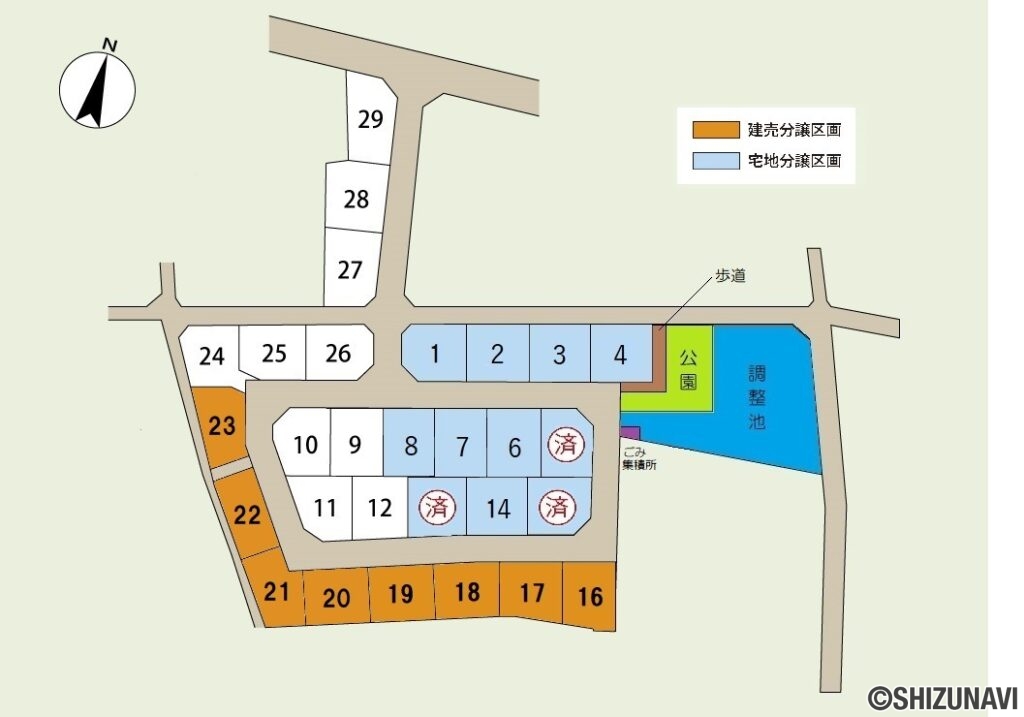 全体区画図