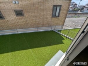 2号棟　お庭の画像です。