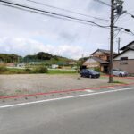 敷地全体南側接道：間口約20mです！