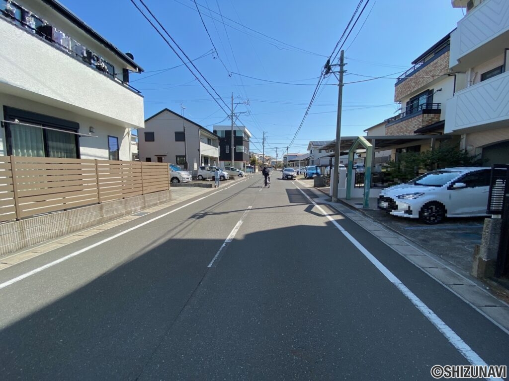 利便性のわりに交通量が少ないのもおすすめポイント