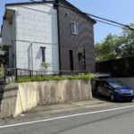 磐田市見付1063-8　売土地（整形地）　解体更地渡し、確定測量渡し　建築条件なしの画像