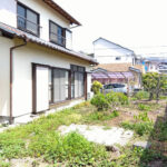 敷地南西側から撮影