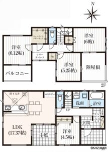 3号棟　間取り図