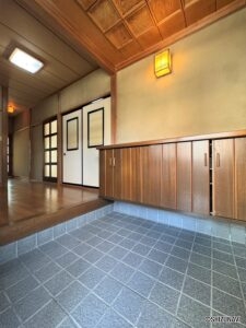 玄関も広々としており、使い勝手が良いですよ♪