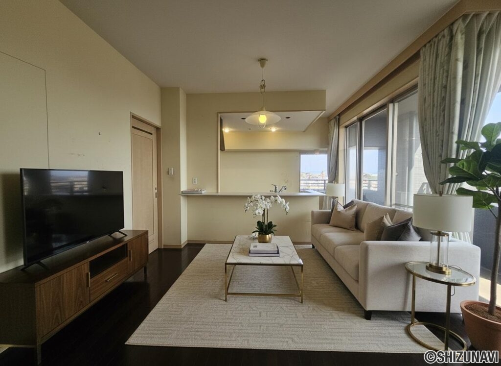 クイーンズタウン今泉　501号室　角部屋　 4LDKの画像