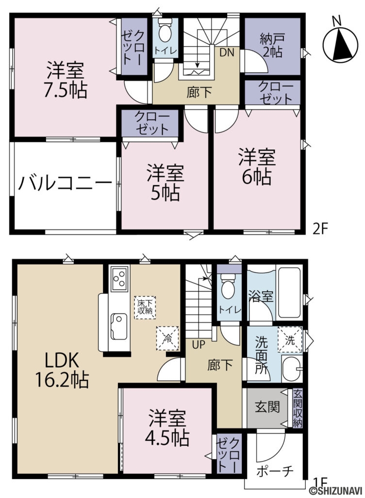 2号棟　間取り図