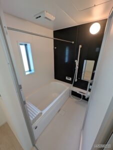 お風呂場の写真です。
