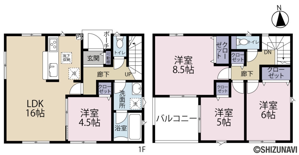 1号棟　間取り図