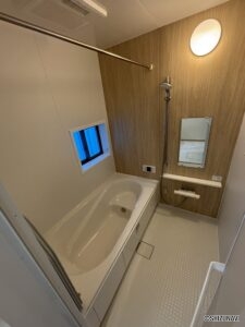 １号棟　浴室の画像です。