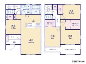 リーブルガーデン焼津市石津2期　2025年7月完成予定　1号棟2号棟の物件画像