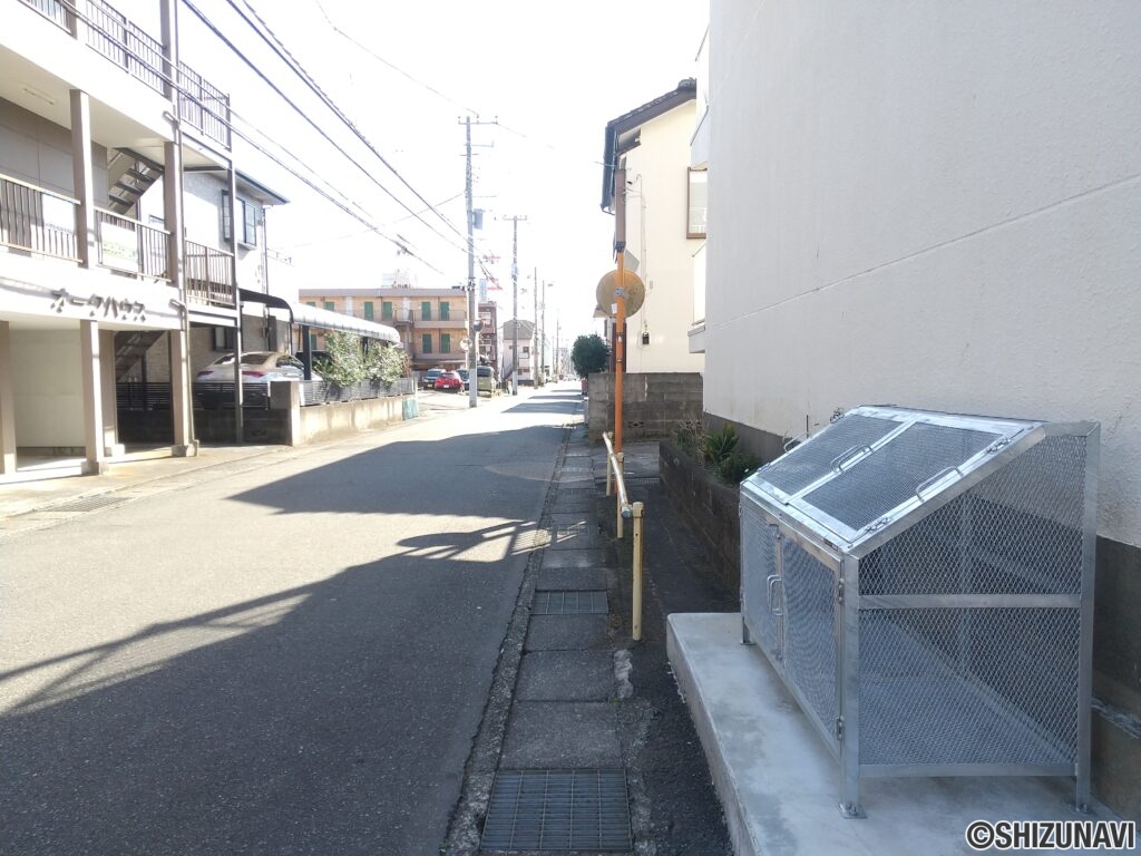 前面道路